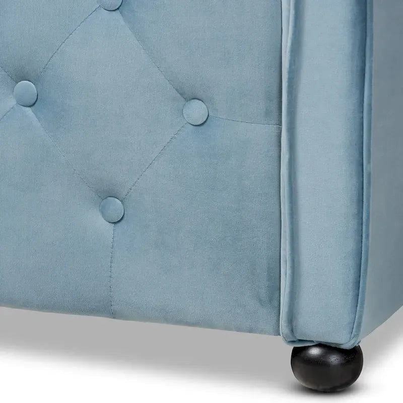 Divano Letto Silver Orchid Raag in Stile Transizionale Contemporaneo