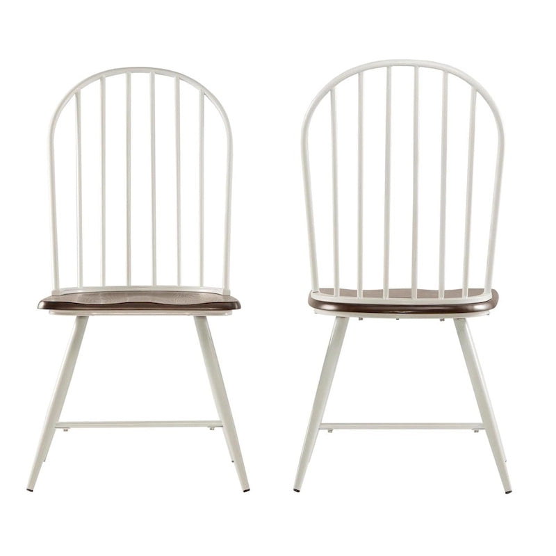 Set da pranzo Belita moderno in legno bicolore in 5 pezzi di ispirazione anni '50 iNSPIRE Q Modern
