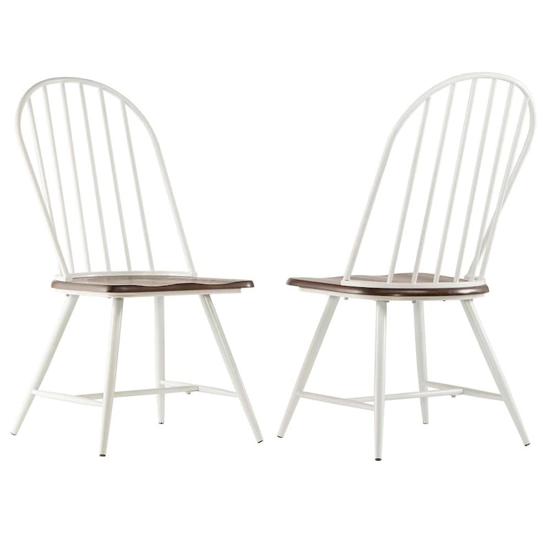 Set da pranzo Belita moderno in legno bicolore in 5 pezzi di ispirazione anni '50 iNSPIRE Q Modern