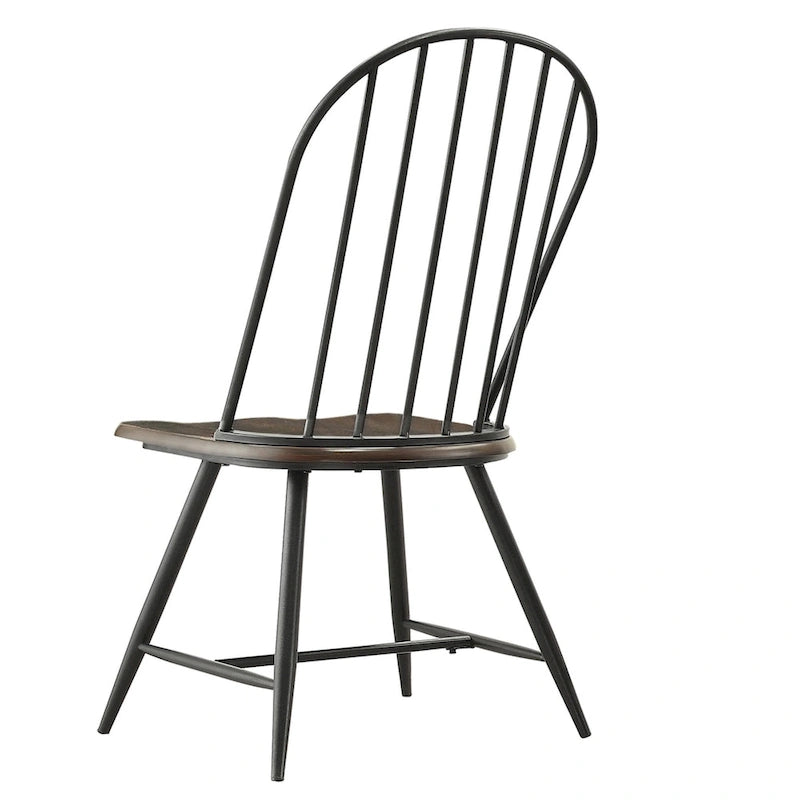 Set da pranzo Belita moderno in legno bicolore in 5 pezzi di ispirazione anni '50 iNSPIRE Q Modern