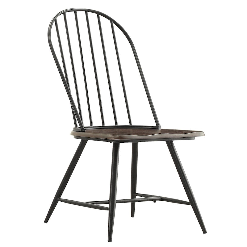 Set da pranzo Belita moderno in legno bicolore in 5 pezzi di ispirazione anni '50 iNSPIRE Q Modern