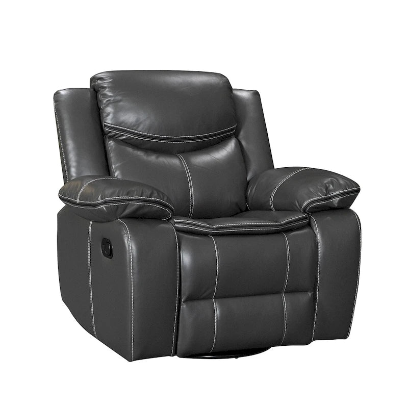 Fauteuil à bascule inclinable avec pivotement à 360 degrés