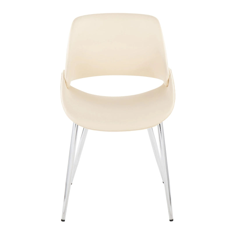 Chaise de salle à manger Carson Carrington Svellingen avec pieds métalliques fuselés (lot de 2)