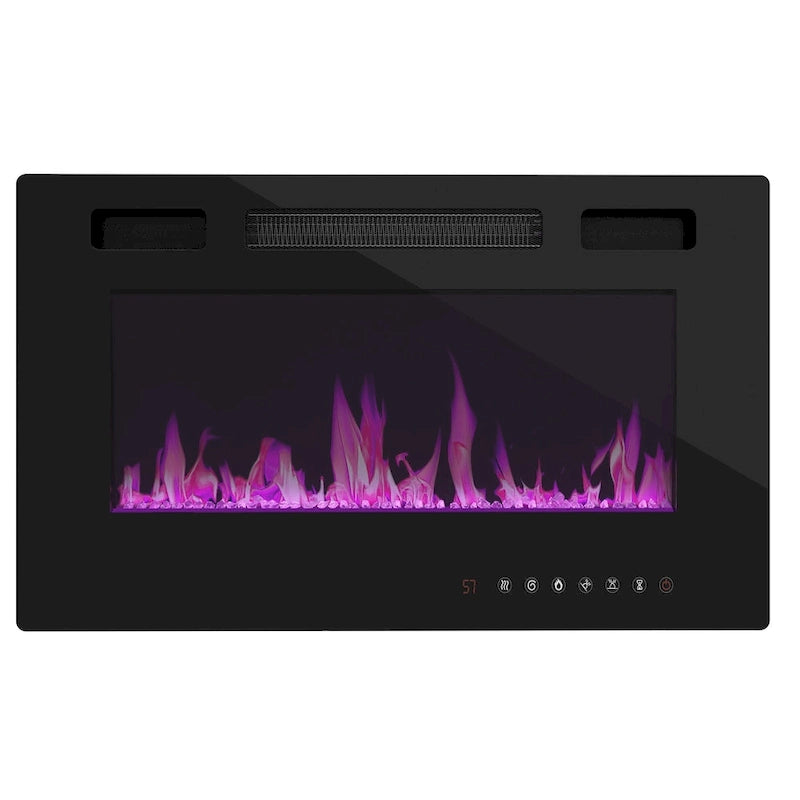 Caminetto elettrico d'ambiente e mobile TV resistente a basso consumo energetico