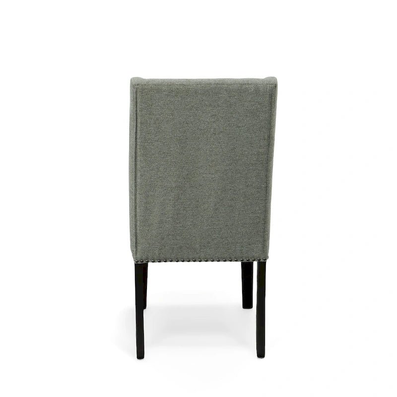 Sedia da pranzo imbottita Carolina Living Laurant - Set da 2