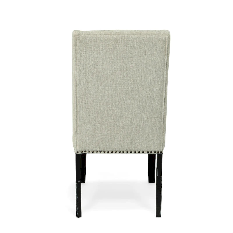 Sedia da pranzo imbottita Carolina Living Laurant - Set da 2