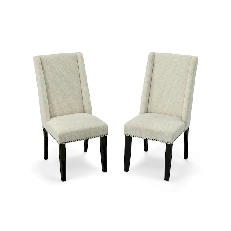 Sedia da pranzo imbottita Carolina Living Laurant - Set da 2