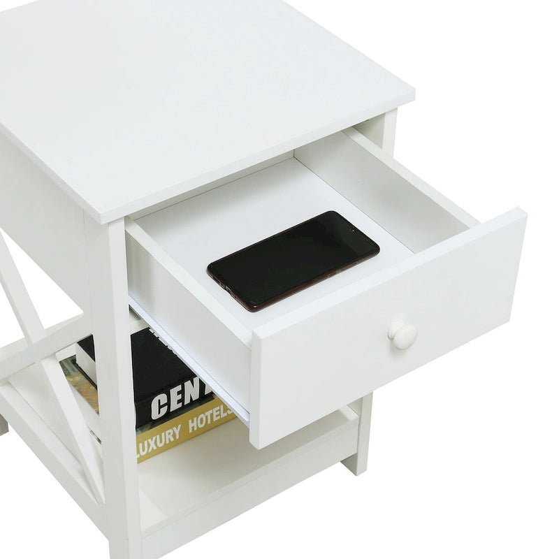 Convenience Concepts Oxford Tavolino con 1 cassetto e ripiano