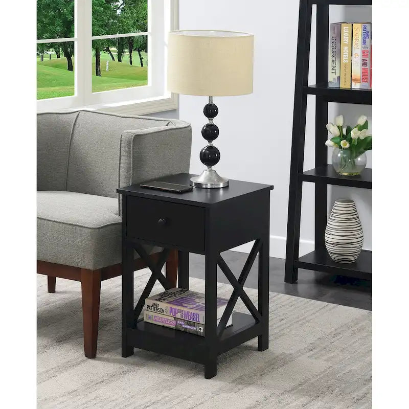 Convenience Concepts Oxford Tavolino con 1 cassetto e ripiano