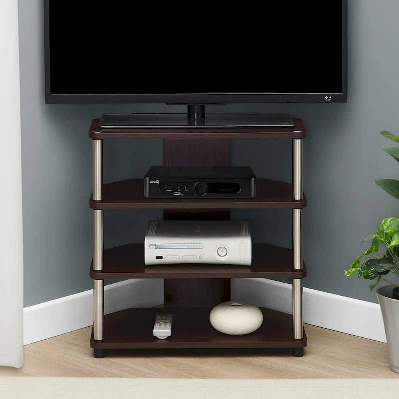Meuble TV d'angle Designs2Go de Convenience Concepts pour téléviseurs jusqu'à 29 pouces