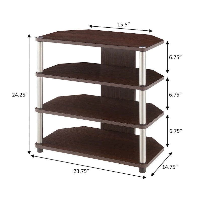 Mobile TV angolare Designs2Go di Convenience Concepts per TV fino a 29 pollici
