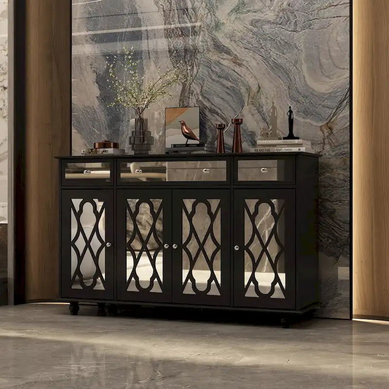 Credenza a specchio Madie Buffet Tavolino console Libreria