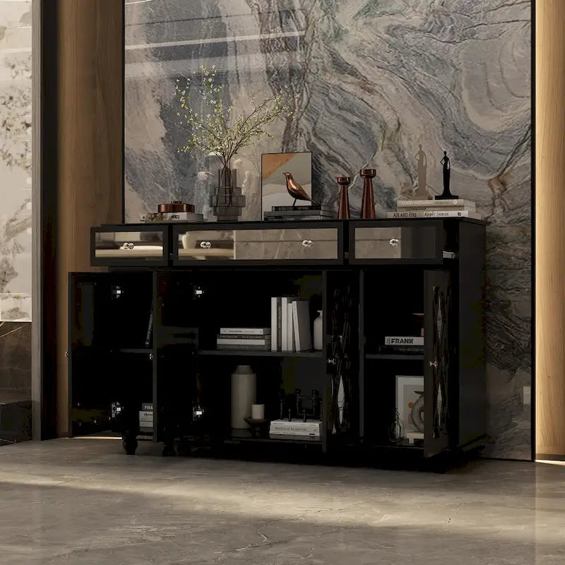 Credenza a specchio Madie Buffet Tavolino console Libreria