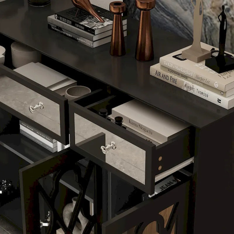 Credenza a specchio Madie Buffet Tavolino console Libreria