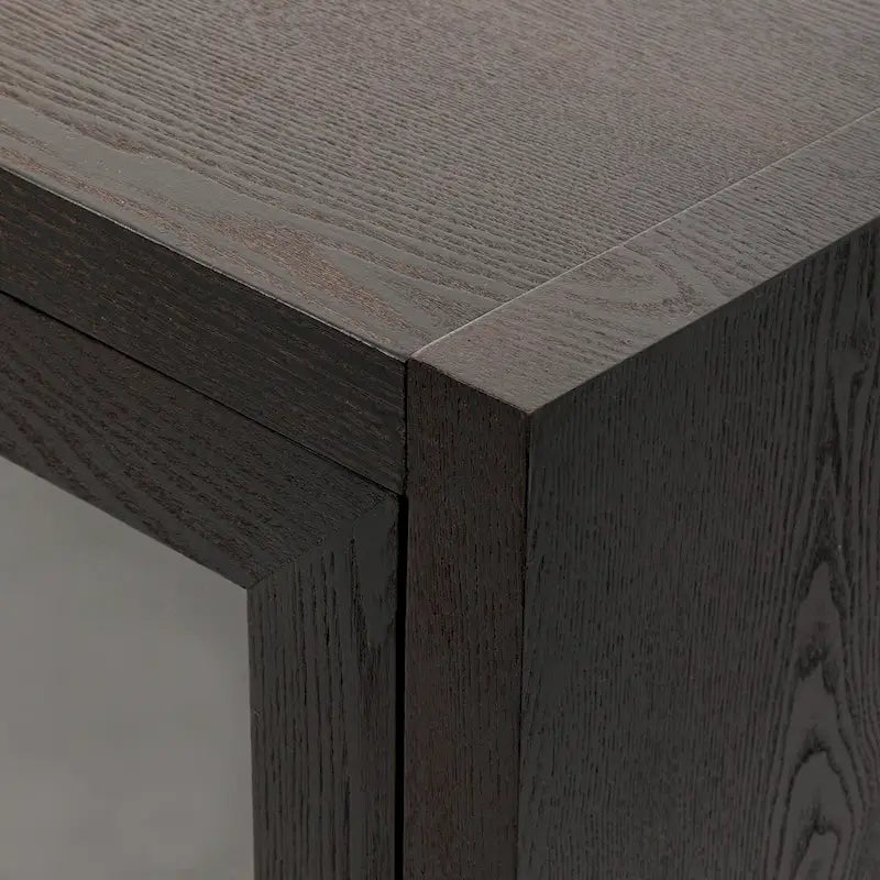 Mobile Contenitore in Legno con Tre Ante in Vetro Temperato