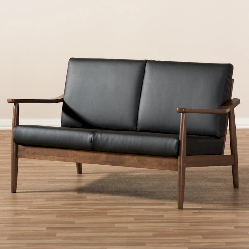Divanetto Mid-Century di Baxton Studio