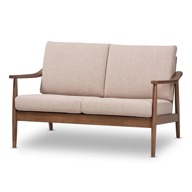 Divanetto Mid-Century di Baxton Studio