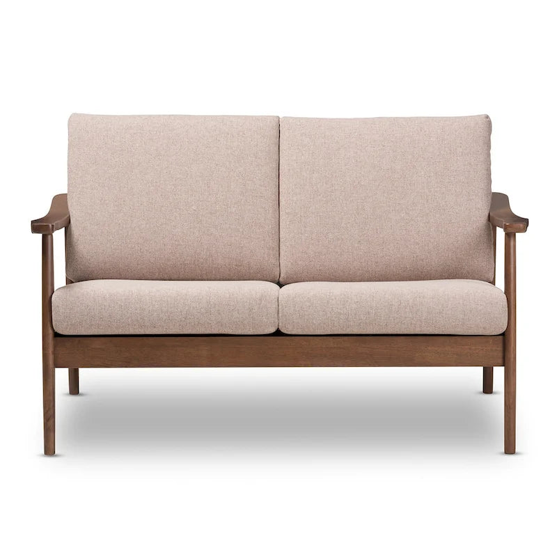 Divanetto Mid-Century di Baxton Studio