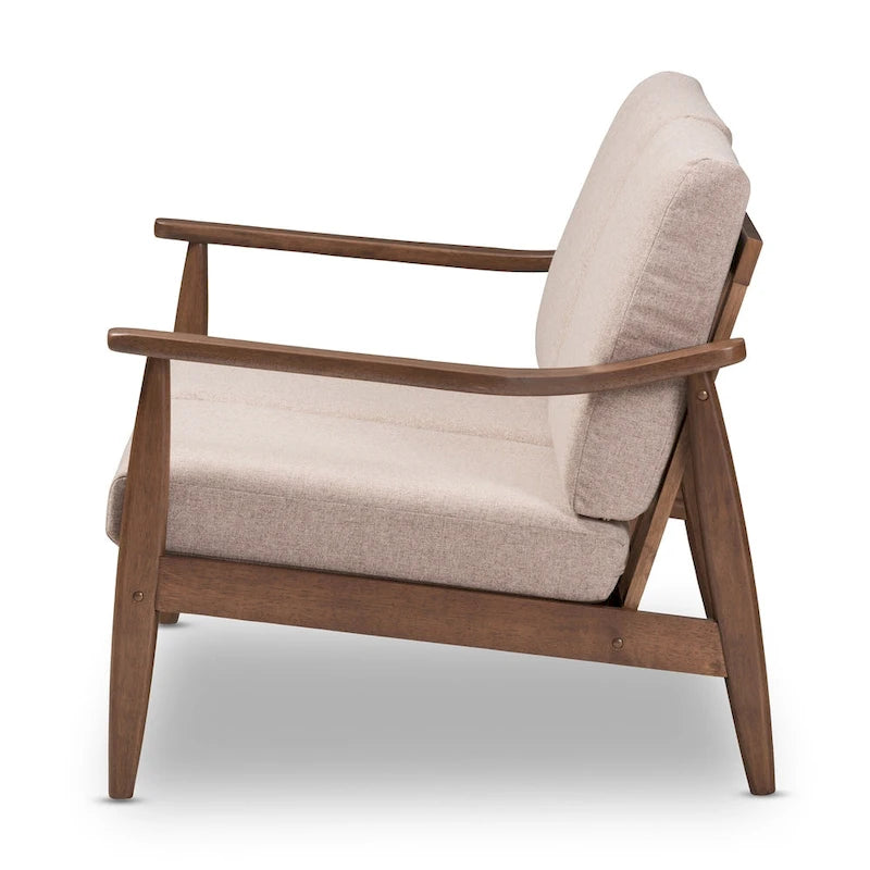 Divanetto Mid-Century di Baxton Studio