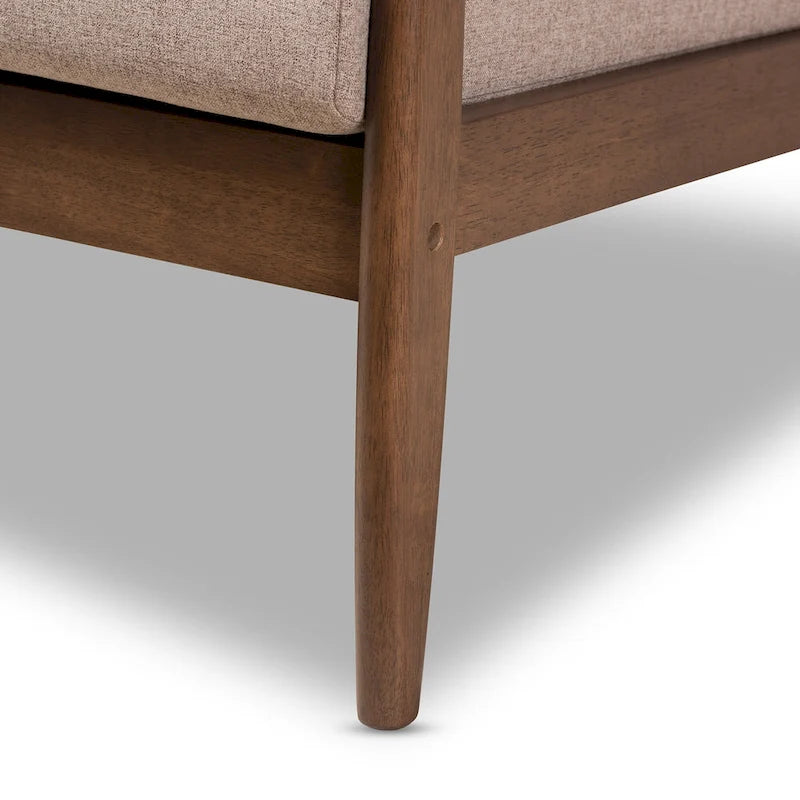 Divanetto Mid-Century di Baxton Studio