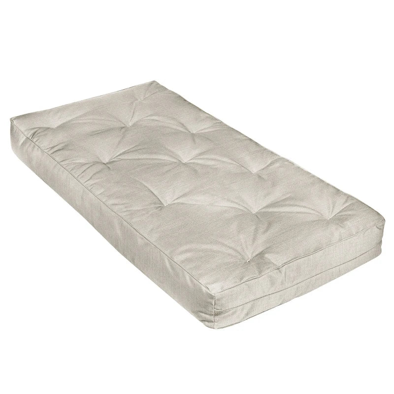 Materasso per divano letto con texture in lino cordato Sorra Home (solo materasso)
