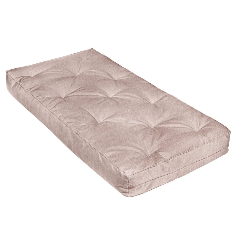Materasso per divano letto con texture in lino cordato Sorra Home (solo materasso)