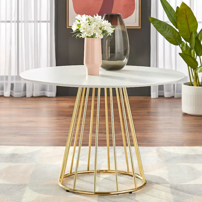 Tavolo da pranzo rotondo Simple Living Marsai - 43,3 di diametro