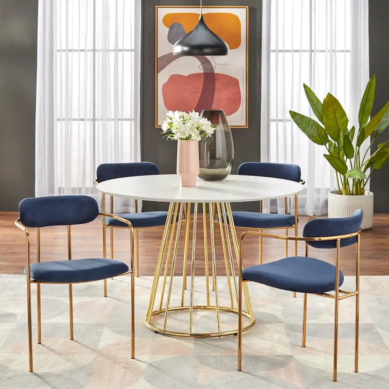 Tavolo da pranzo rotondo Simple Living Marsai - 43,3 di diametro