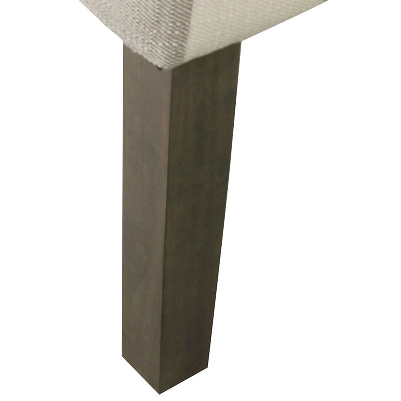 Poltrona accent classica HomePop con braccioli curvati