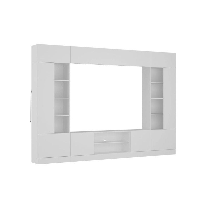 Mobile TV Versatile a Parete con Illuminazione a LED - Adatto per TV fino a 75 pollici