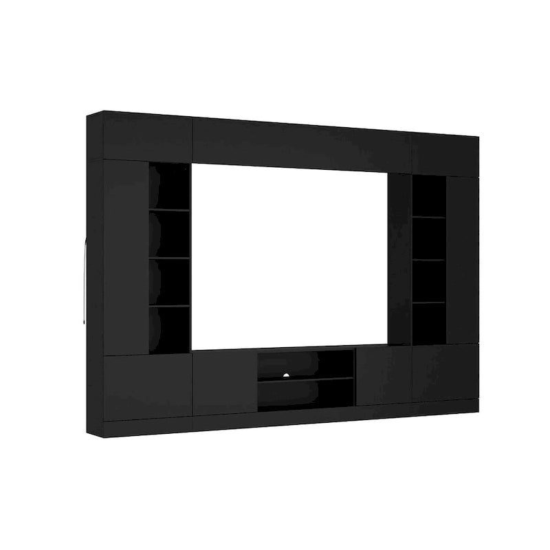 Mobile TV Versatile a Parete con Illuminazione a LED - Adatto per TV fino a 75 pollici