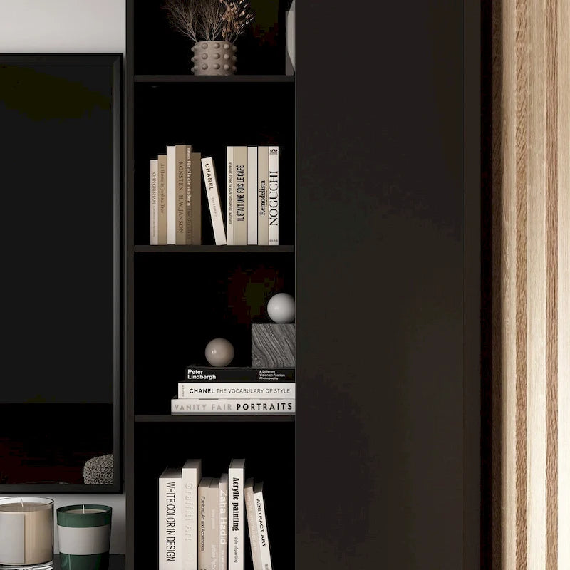 Mobile TV Versatile a Parete con Illuminazione a LED - Adatto per TV fino a 75 pollici