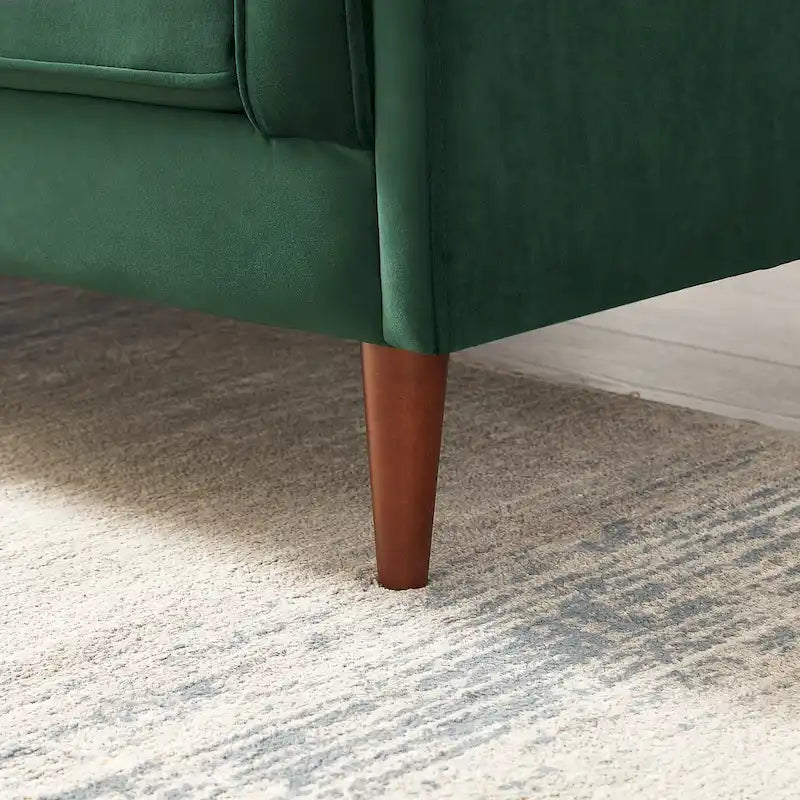 Divano Lavinia in Stile Moderno di Metà Secolo per Soggiorno - 33 x 88 x 34