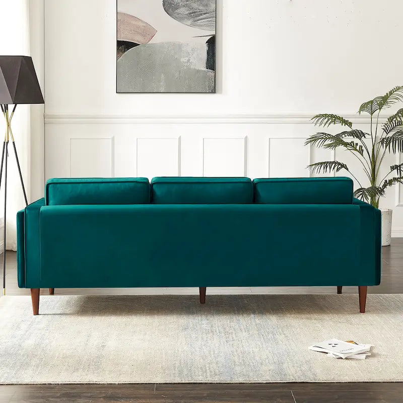 Divano Lavinia in Stile Moderno di Metà Secolo per Soggiorno - 33 x 88 x 34