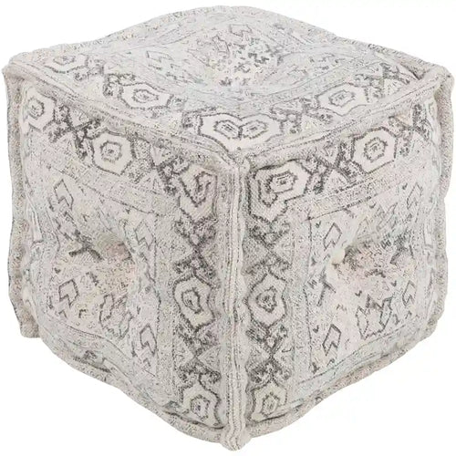 Artistic Weavers Valence Bohemian Oriental White 16 Pouf