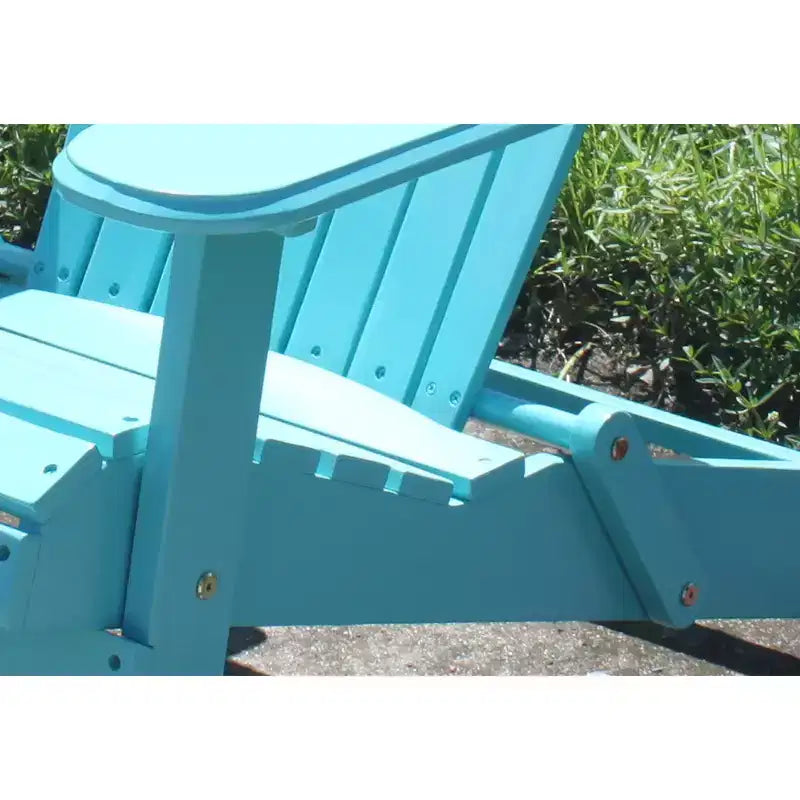 Sedia a sdraio Northbeam Adirondack da esterno, portatile, pieghevole in legno