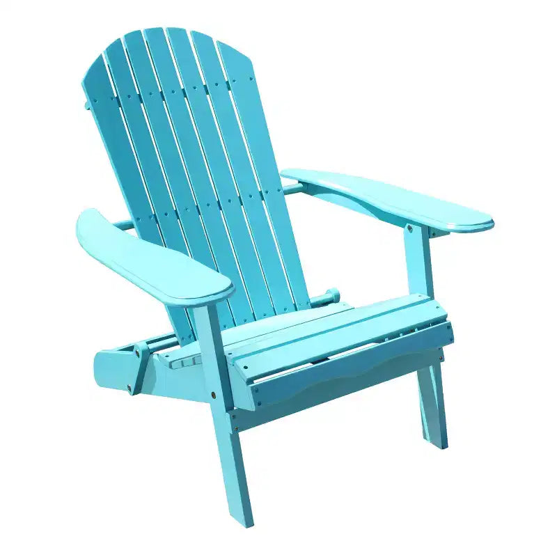 Sedia a sdraio Northbeam Adirondack da esterno, portatile, pieghevole in legno