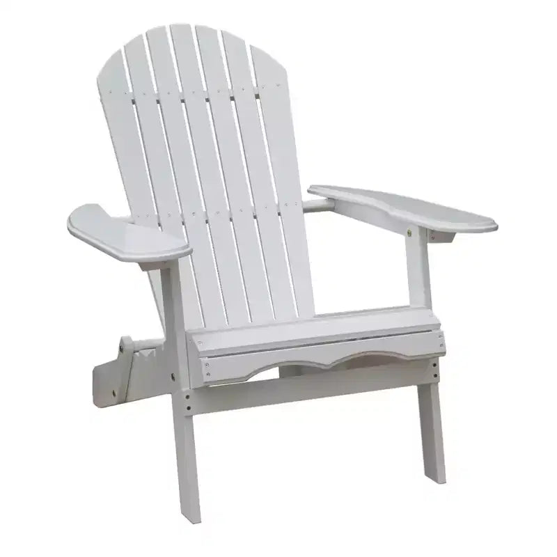 Sedia a sdraio Northbeam Adirondack da esterno, portatile, pieghevole in legno