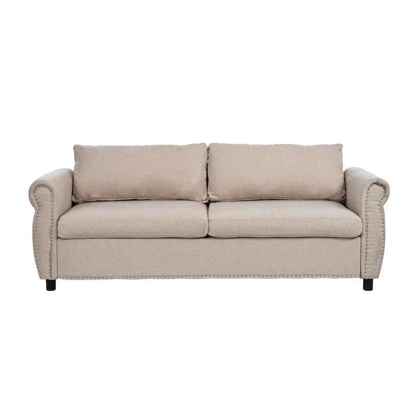 U_Style 80.7 Divano Letto 2 in 1 con Ampio Materasso (63*70.9*3.3 pollici), per Soggiorno e Camera da Letto