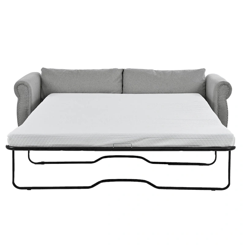 U_Style 80.7 Divano Letto 2 in 1 con Ampio Materasso (63*70.9*3.3 pollici), per Soggiorno e Camera da Letto