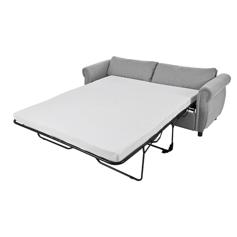 U_Style 80.7 Divano Letto 2 in 1 con Ampio Materasso (63*70.9*3.3 pollici), per Soggiorno e Camera da Letto