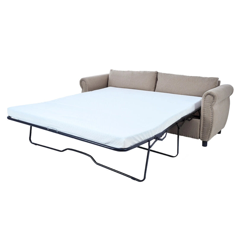 U_Style 80.7 Divano Letto 2 in 1 con Ampio Materasso (63*70.9*3.3 pollici), per Soggiorno e Camera da Letto