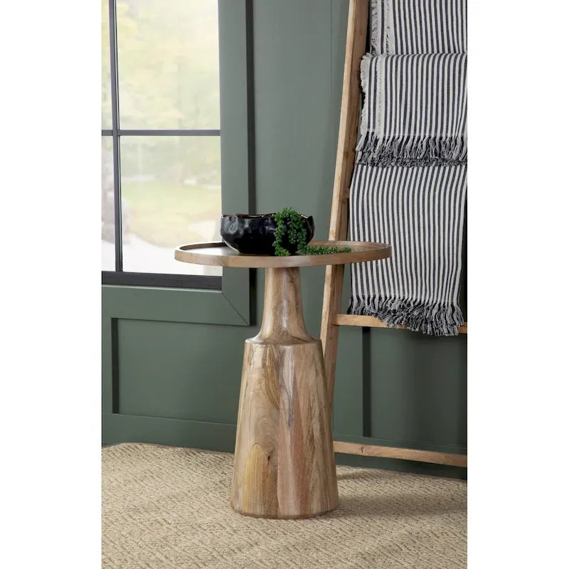 Tavolino d'appoggio Stedham Round Top Pedestal