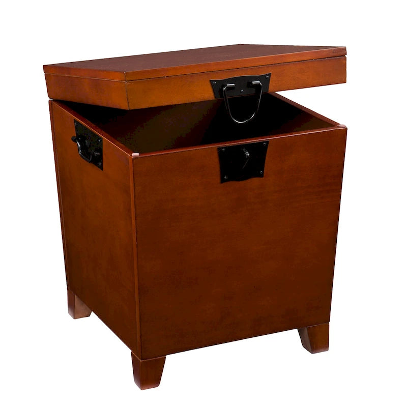 Tavolino da caffè e set di 2 tavolini laterali Liatris in legno di quercia SEI Furniture