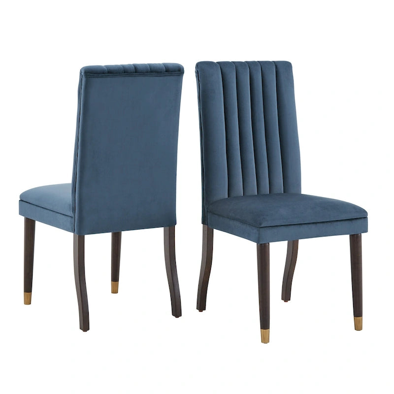 Set da pranzo 7 pezzi iNSPIRE Q Modern, modello Andrea Espresso and Velvet