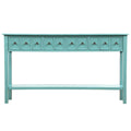 Harper & Bright Designs Consolle Rustica Lunga da Ingresso con 4 Cassetti
