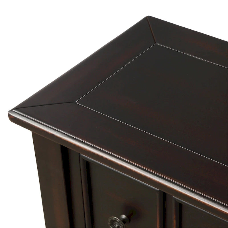 Harper & Bright Designs Consolle Rustica Lunga da Ingresso con 4 Cassetti