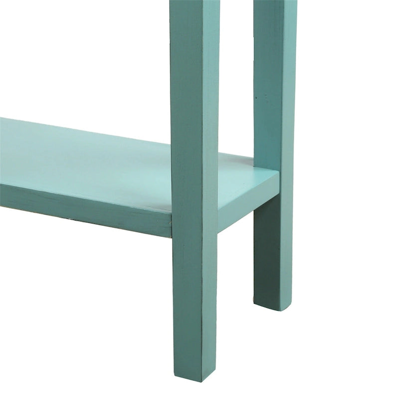 Harper & Bright Designs Consolle Rustica Lunga da Ingresso con 4 Cassetti