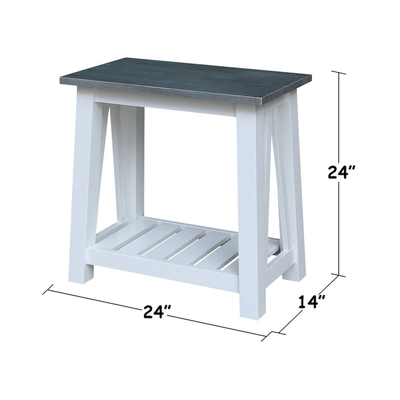Tavolino in legno massello Surrey