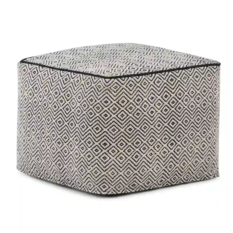 Pouf quadrato boho Dougan WYNDENHALL